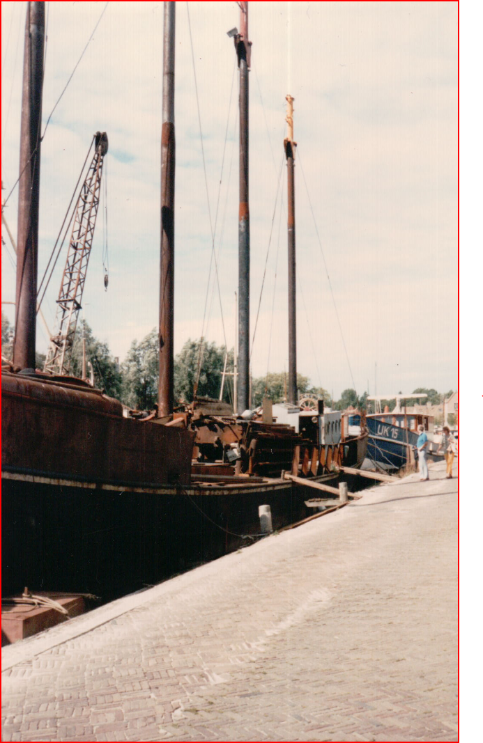 werkschip in de Oosterhaven