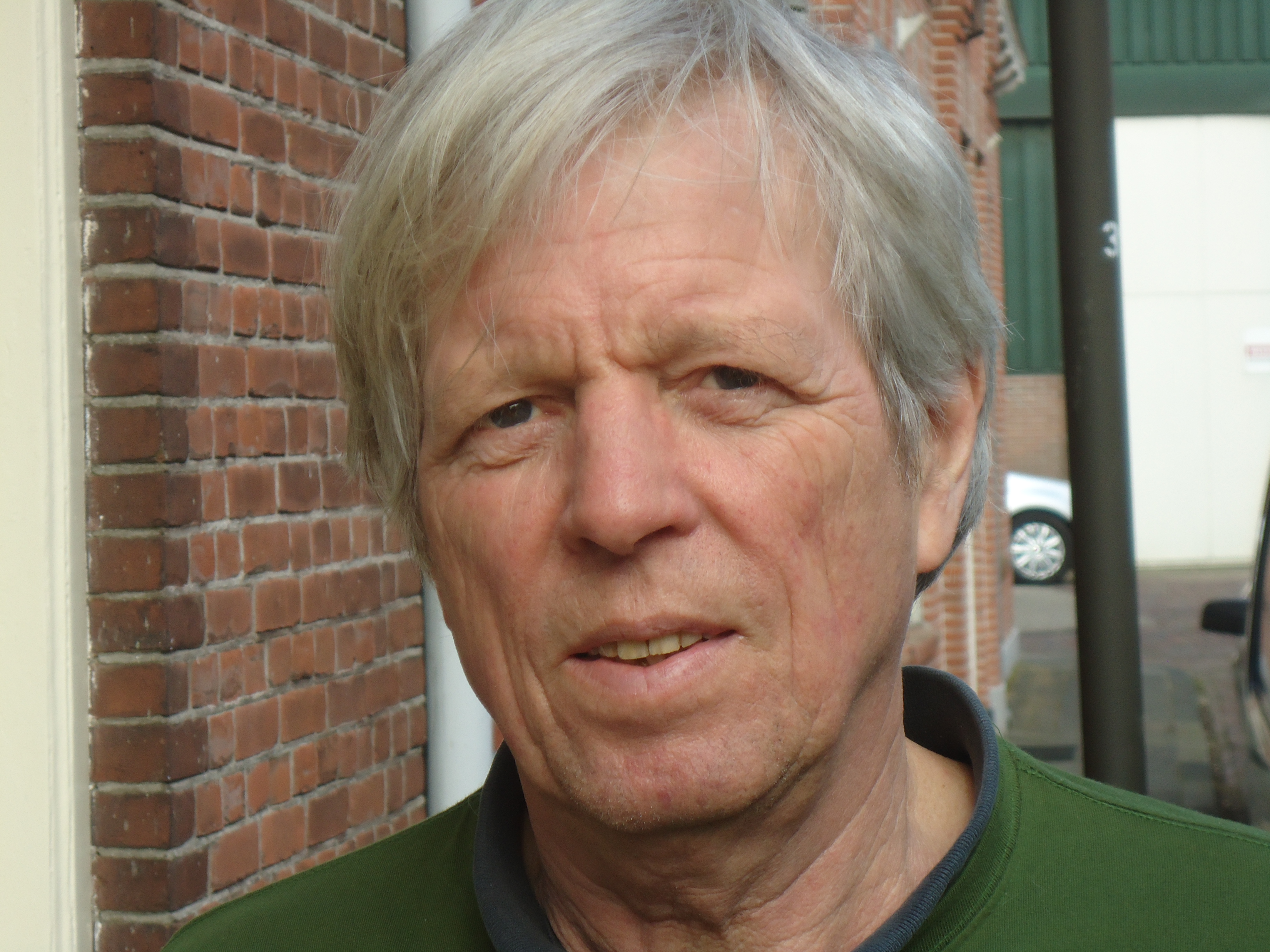 Govert de Bruijn in de Brugstraat